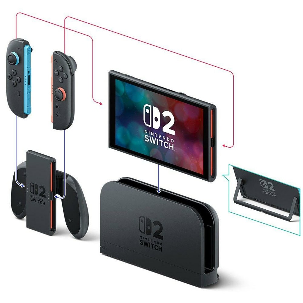 Nintendo Switch 2 + Kart & Hogwarts 256GB Black