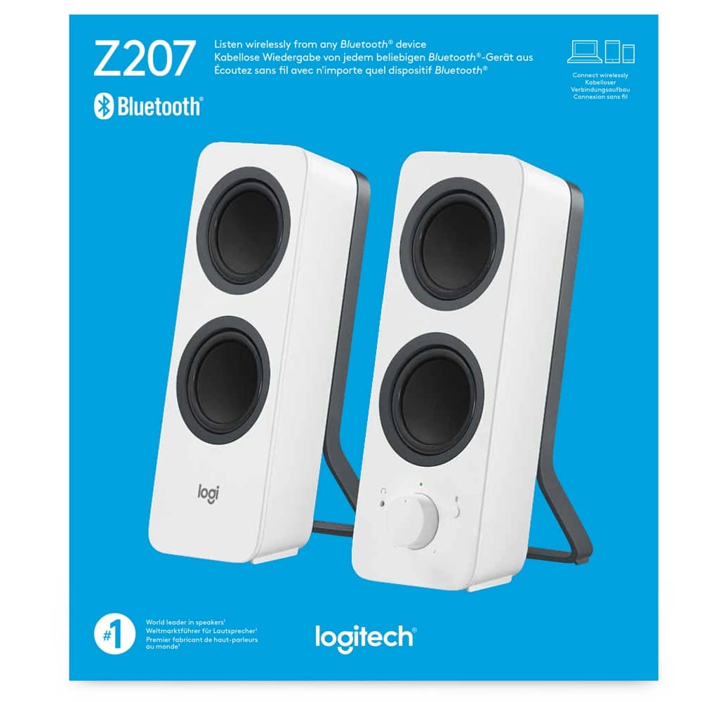 Speakers Logitech Z207 White
