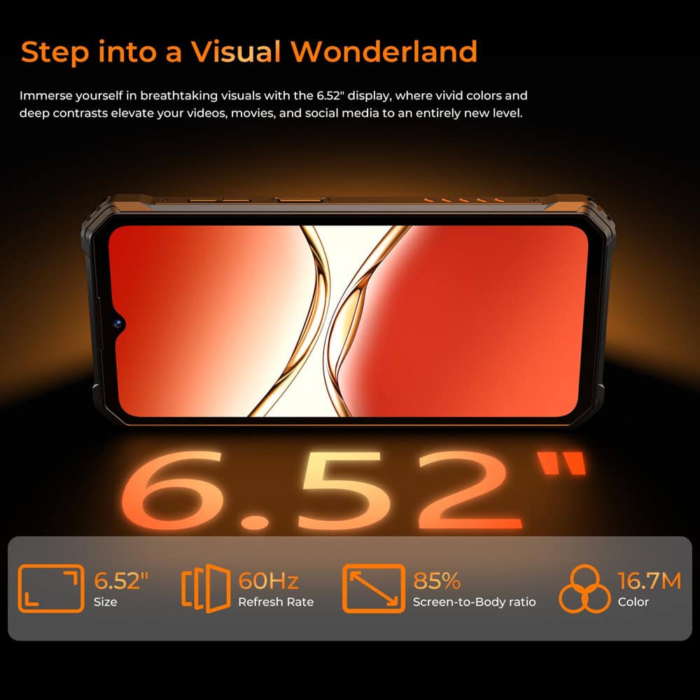 Oukitel G6 4G 64GB/4GB Orange