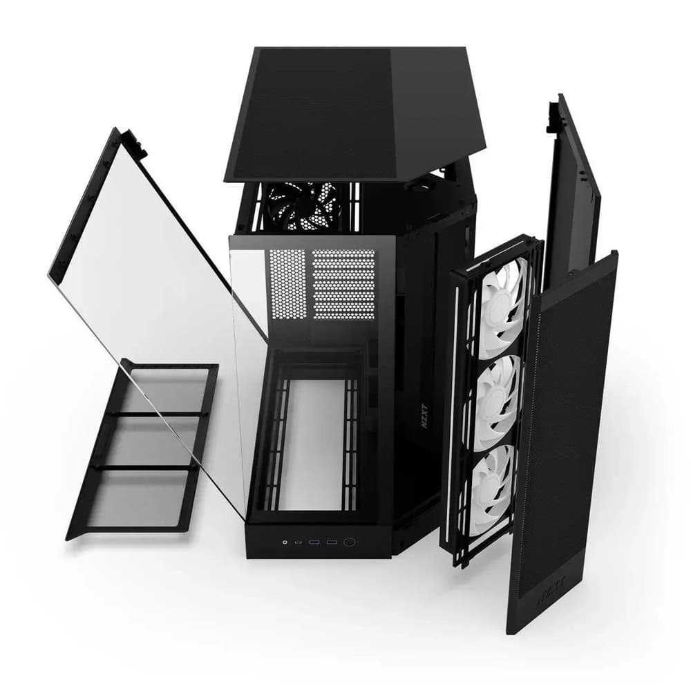 NZXT H9 Flow RGB Black CM-H92FB-R1