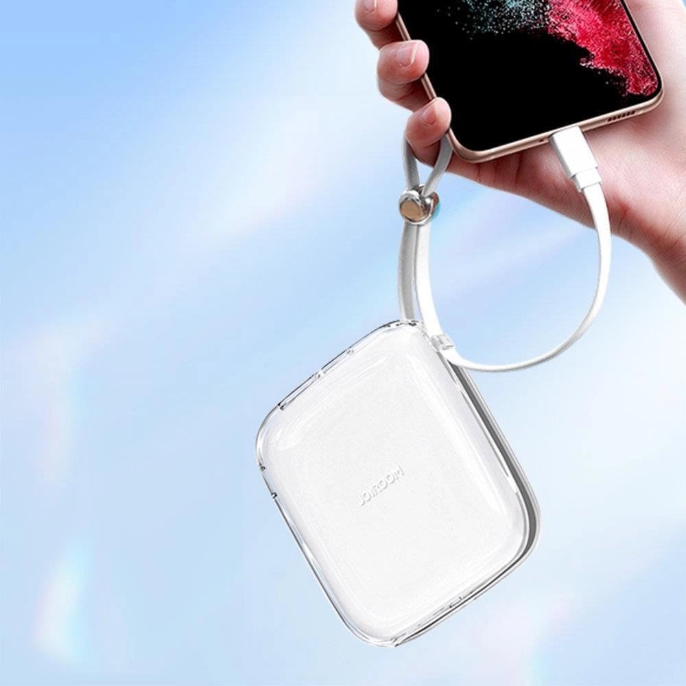 joyroom jelly power bank 10000mah бял