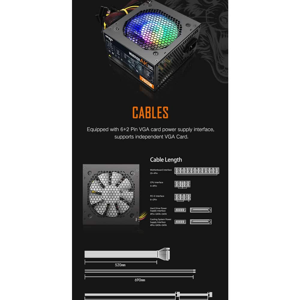 Захранване Aigo AK700 RGB
