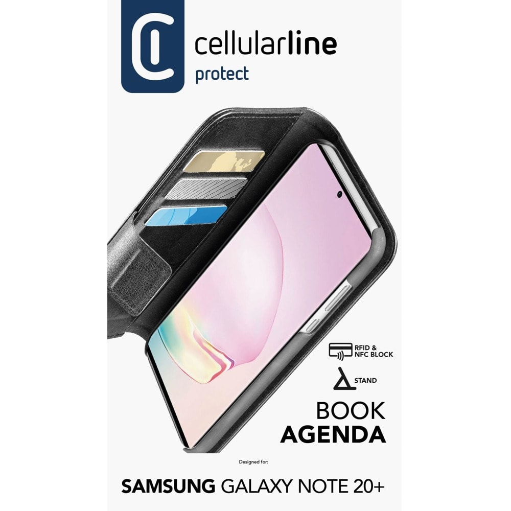 Cellularline Book Agenda Samsung Note 20 Ultra