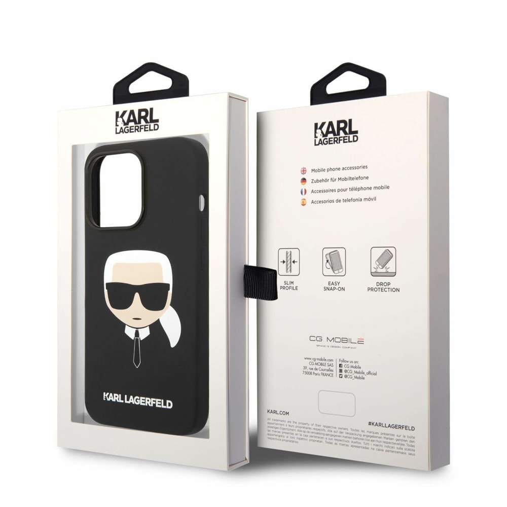 Liquid Silicone Karl Head за iPhone 14 Pro Max