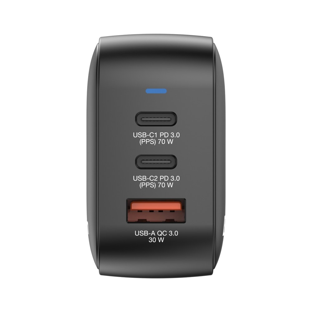 Verbatim Mini GaN Wall Charger 70W 3 Port 32229