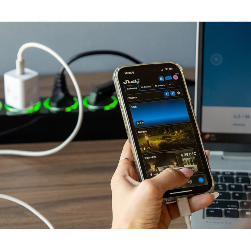 Shelly Power Strip 4 Gen4 Black