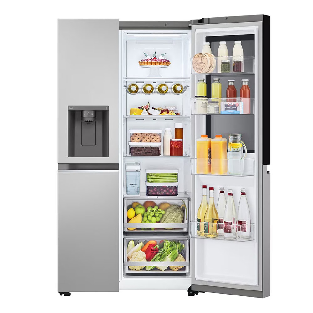 Хладилник с фризер LG GSGV81PYLL