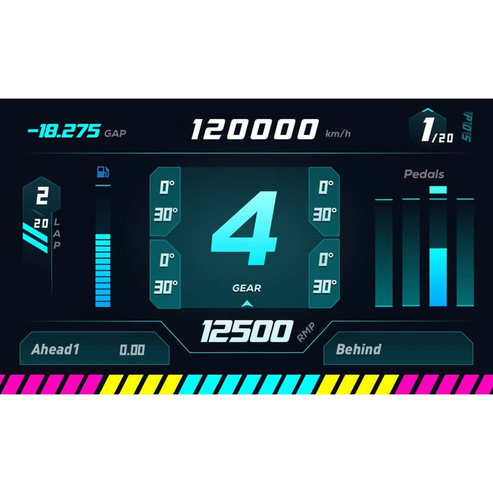 MOZA RM Digital Dashboard RS05