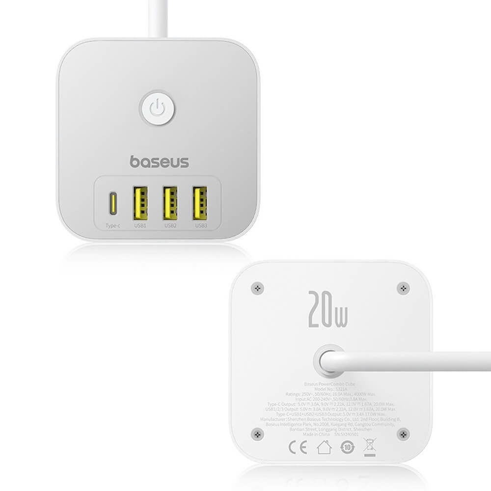 Bseus PowerCombo Wall Power Strip E00066401213-00