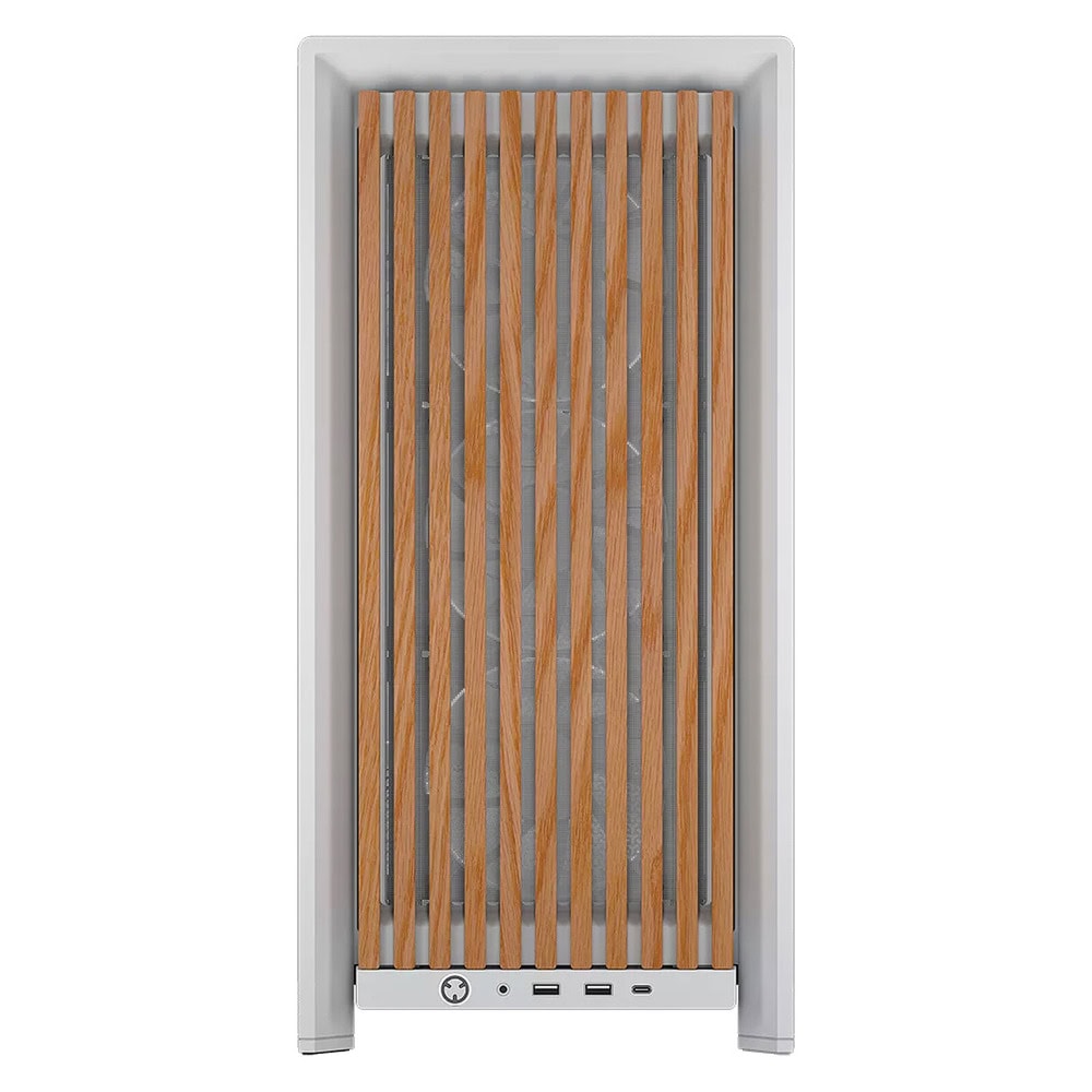 Corsair Frame 4000D Wood RS White CC-9011341-WW