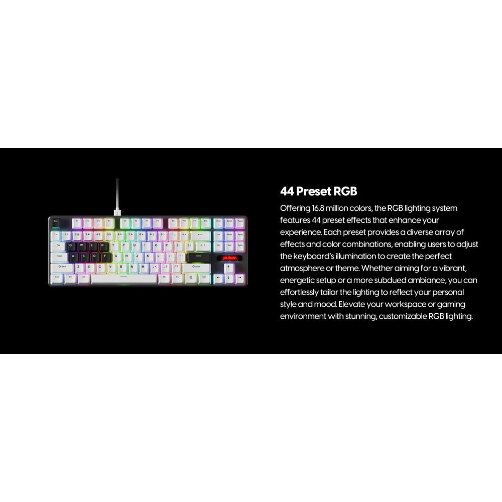 Клавиатура Pulsar PCMK 2 HE TKL ANSI