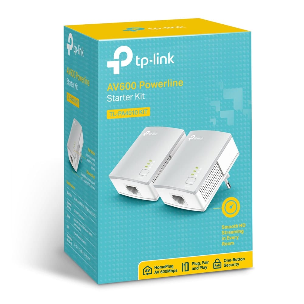 Powerline TP-Link TL-PA4010 Starter Kit AV600 nano