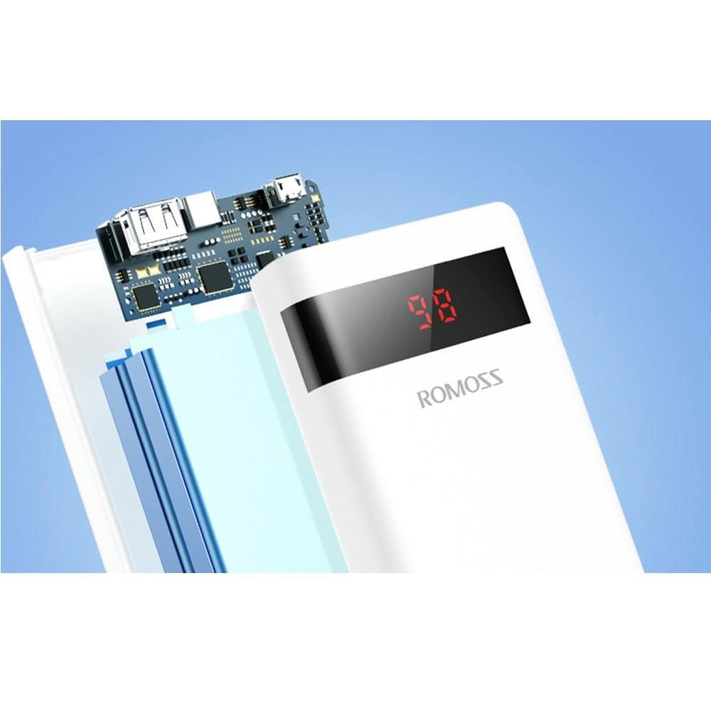 romoss sense6ps pro 30w 20000mah бял | JAR Computers romoss sense6ps pro 30w 20000mah бял