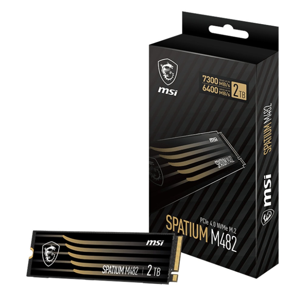 MSI SPATIUM M482 PCIe4 NVMe M2 2TB S78-440Q730-P83