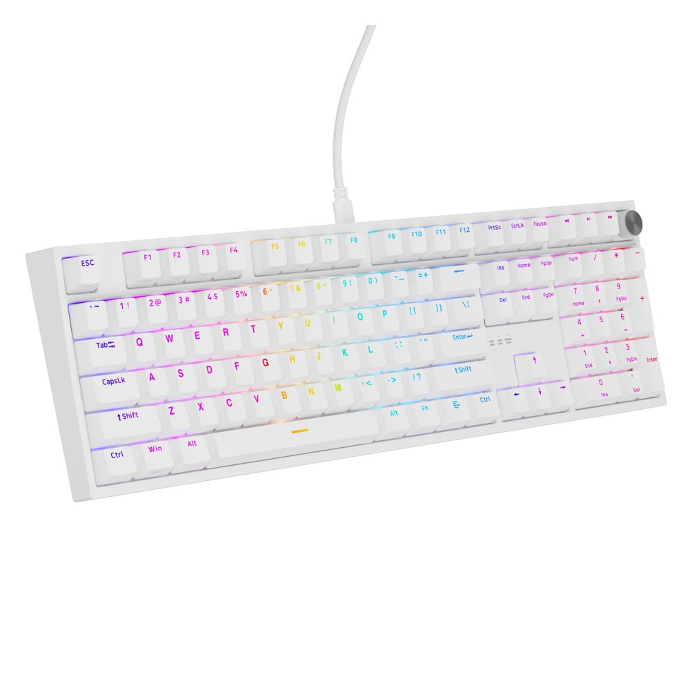 Genesis Thor 404 White Outemu switch NKG-2300