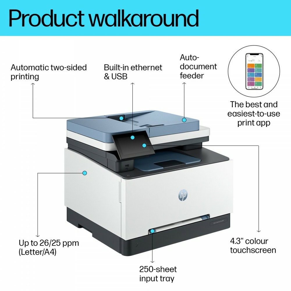 HP LaserJet Pro 3302fdn Разопакован продукт | JAR Computers HP LaserJet Pro 3302fdn Разопакован продукт