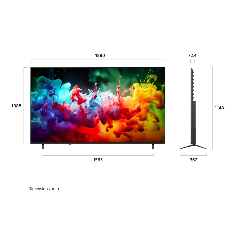 телевизор lg 85qned70b3a | JAR Computers телевизор lg 85qned70b3a