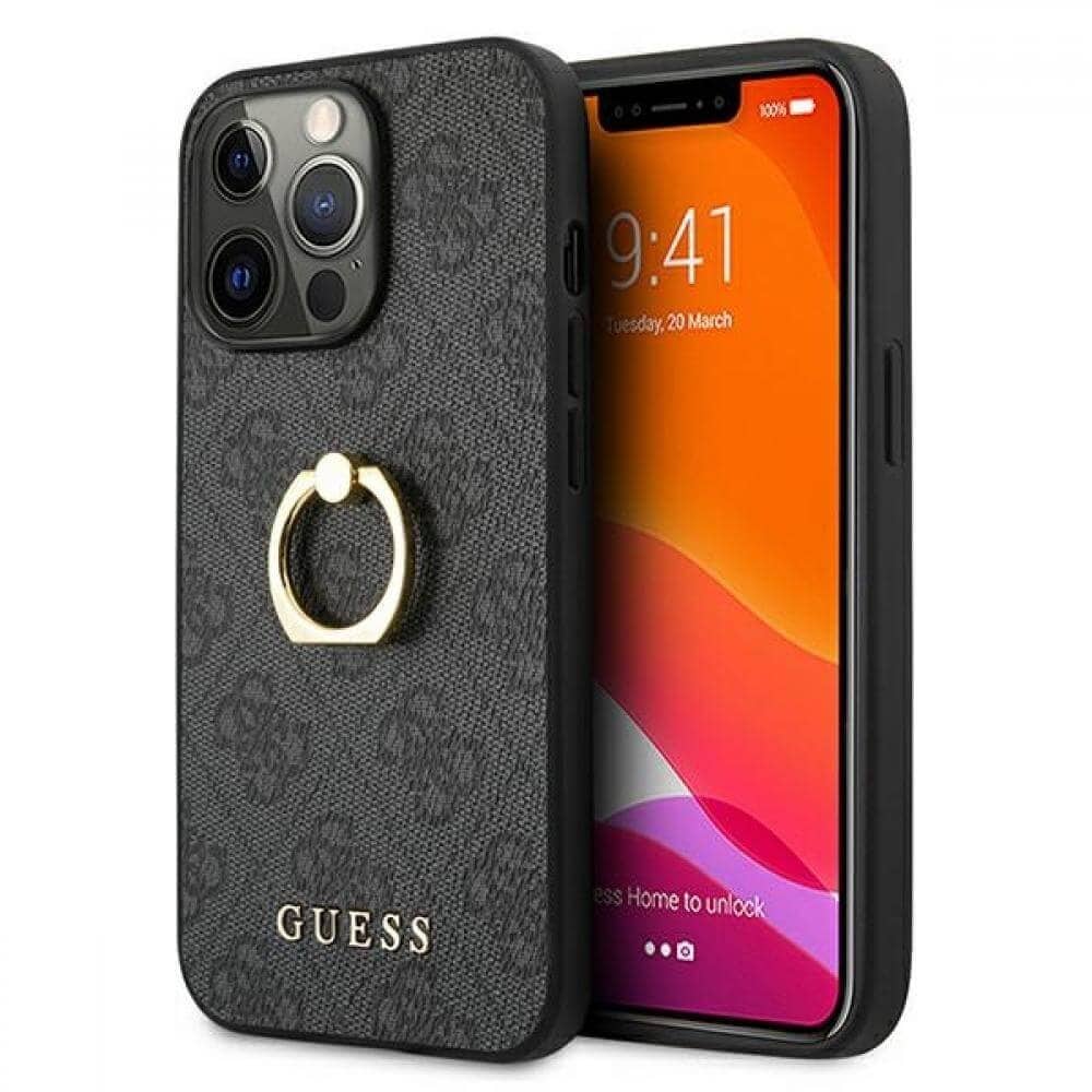 Guess Hard Case 4G With Ring Stand - дизайнерски