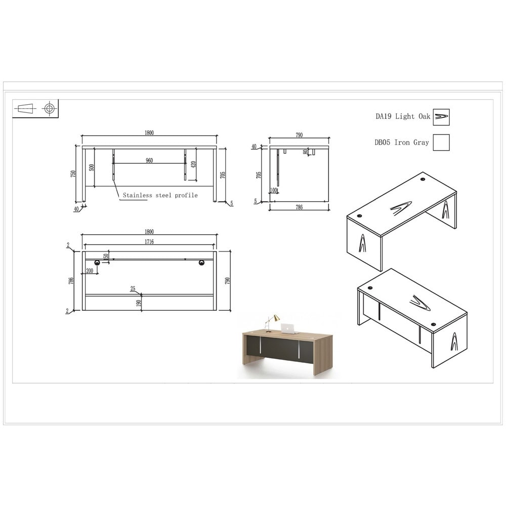 Компютърно бюро RFG Milano DG17-D0118
