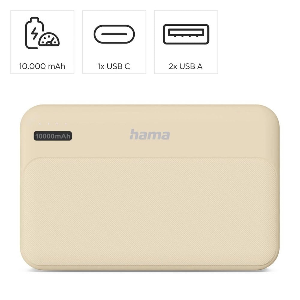 външна батерия power bank hama pocket 10 201773
