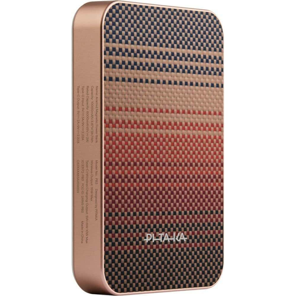 Pitaka Qi2Power Bank 10000 mAh 15W Sunset