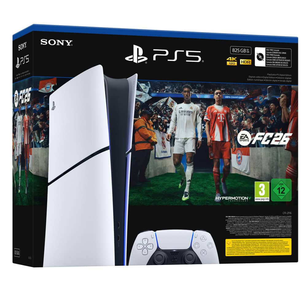 Конзола PlayStation 5 (Slim) + EA SPORTS FC 26