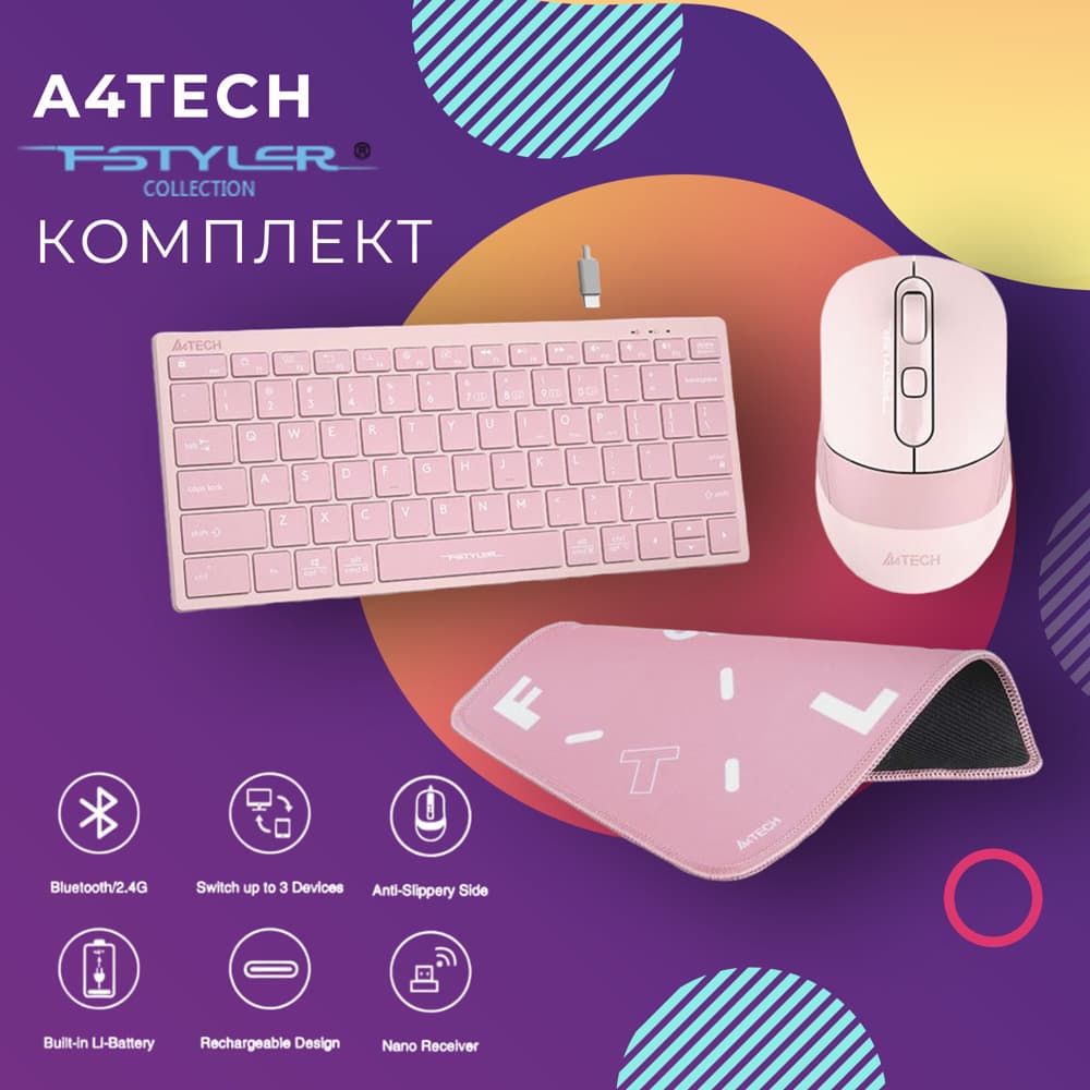 A4Tech FStyler Baby Pink product