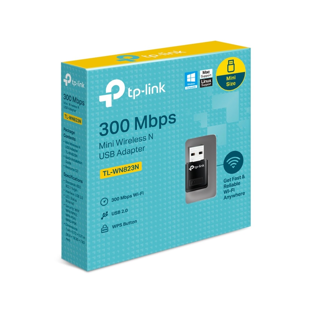 TP-Link TL-WN823N 300Mbps Mini Wireless N USB