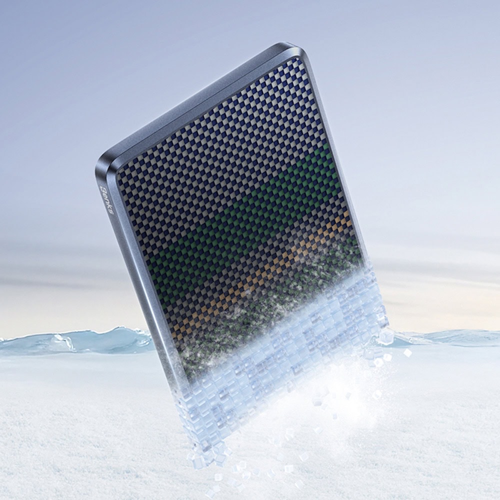 benks armorgo aurora light 5000 mah черен-зелен