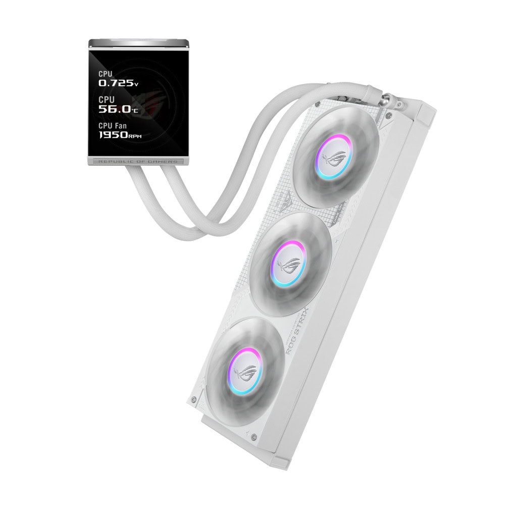 Asus ROG Strix LC IV 360 ARGB LCD White