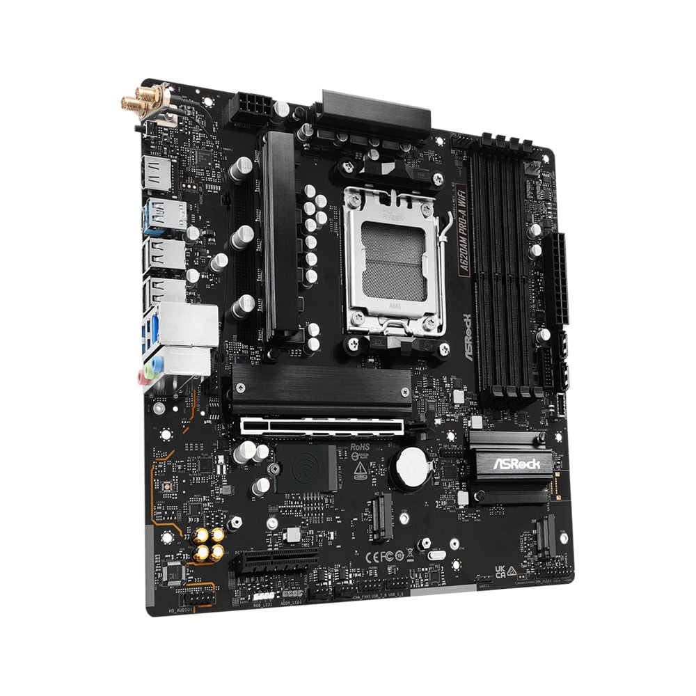 дънна платка asrock a620am pro-a wifi