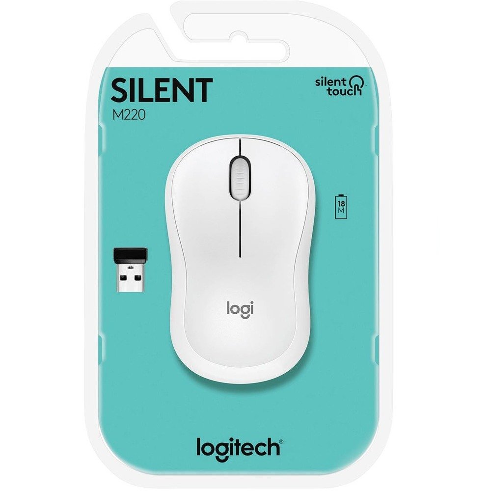 Logitech M220 Silent White 910-006128
