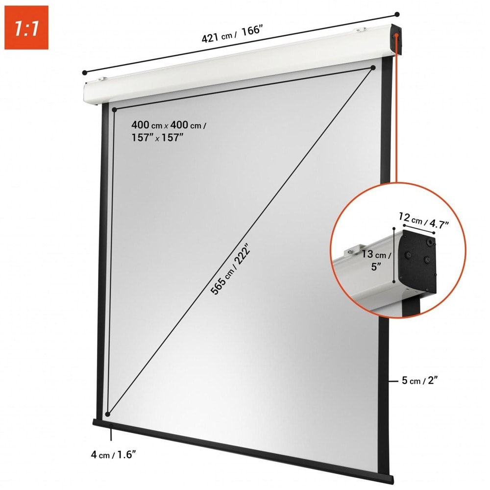 CELEXON Electric Expert XL, 400 x 400 cm, 1:1