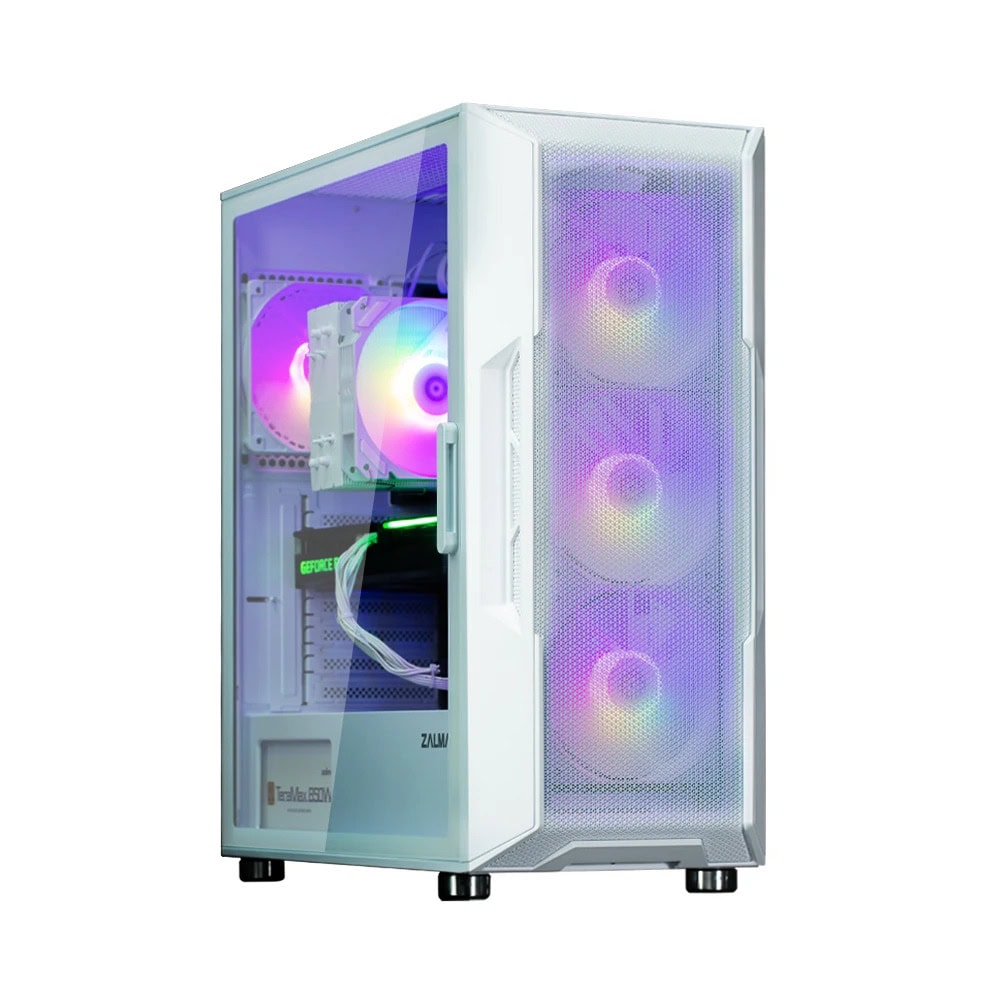 Кутия Zalman i3 NEO ARGB бяла