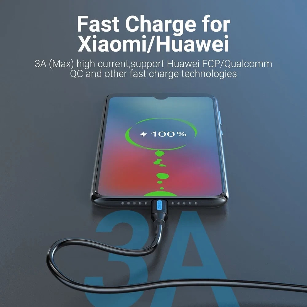 кабел vention cozbd usb 3.0 a m to usb-c m 0.5m | JAR Computers кабел vention cozbd usb 3.0 a m to usb-c m 0.5m