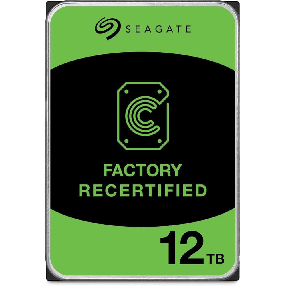 Seagate (Recertified) 12TB IronWolf NAS SATA | JAR Computers Seagate (Recertified) 12TB IronWolf NAS SATA