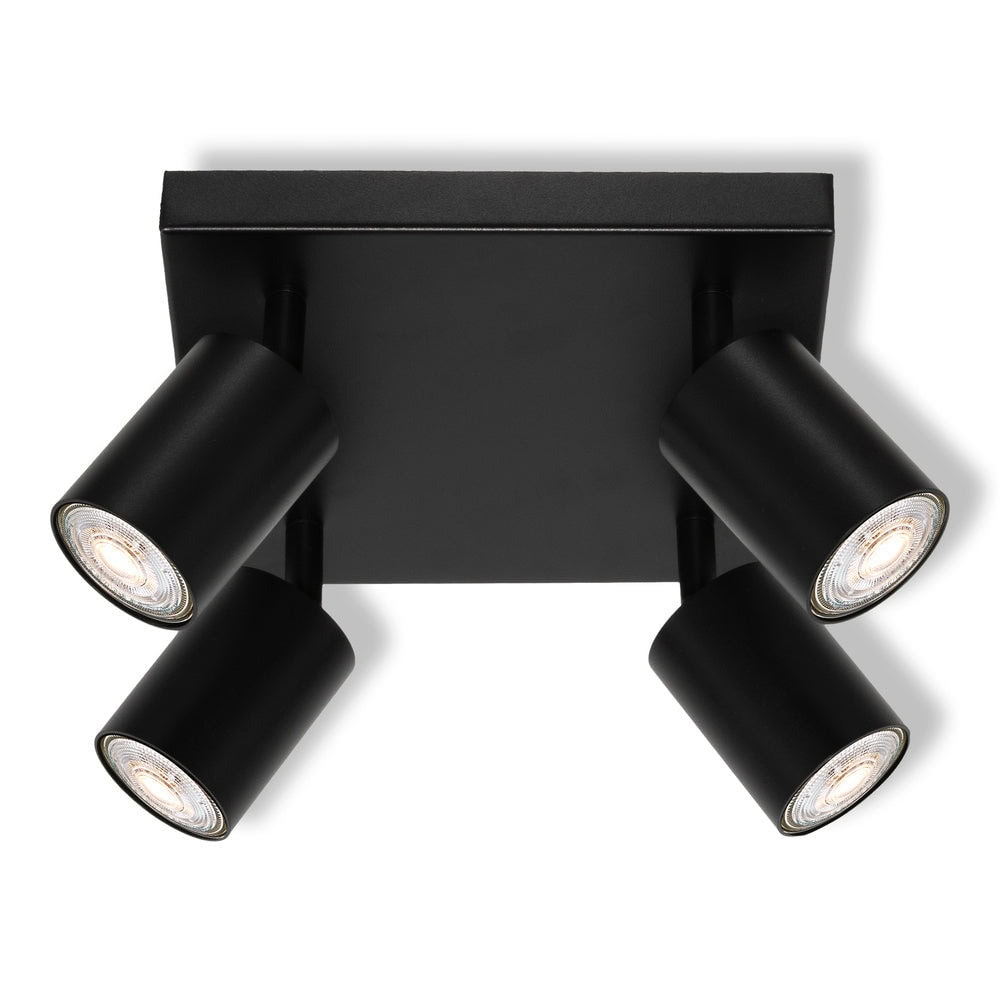 ledvance led spot elemental 4xgu10 plate black | JAR Computers ledvance led spot elemental 4xgu10 plate black