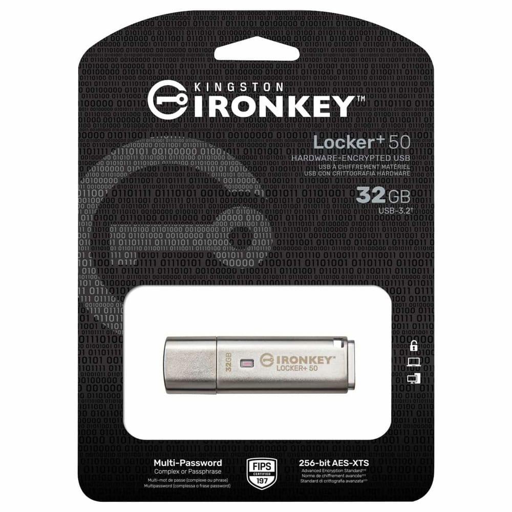 KINGSTON IronKey Locker+ 50 - 32GB IKLP50/32GB