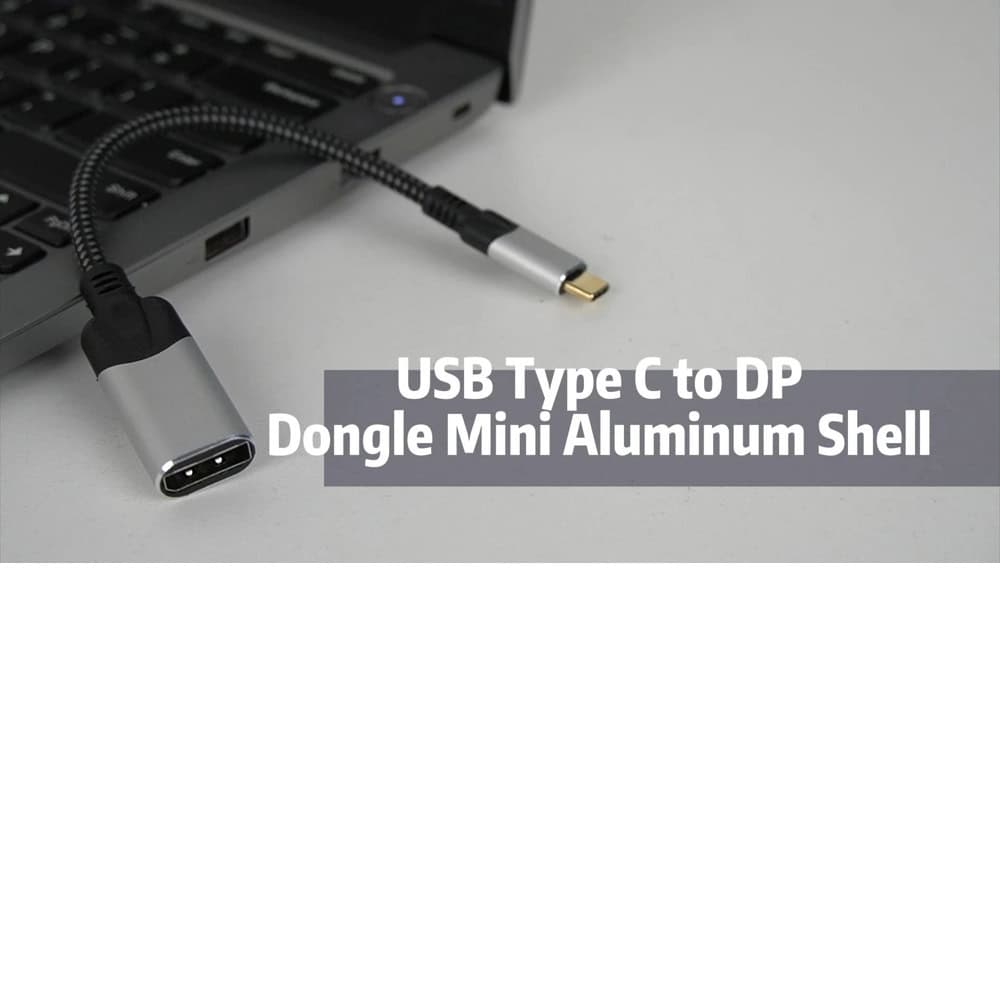 адаптер VCom USB C m to DP F | JAR Computers адаптер VCom USB C m to DP F