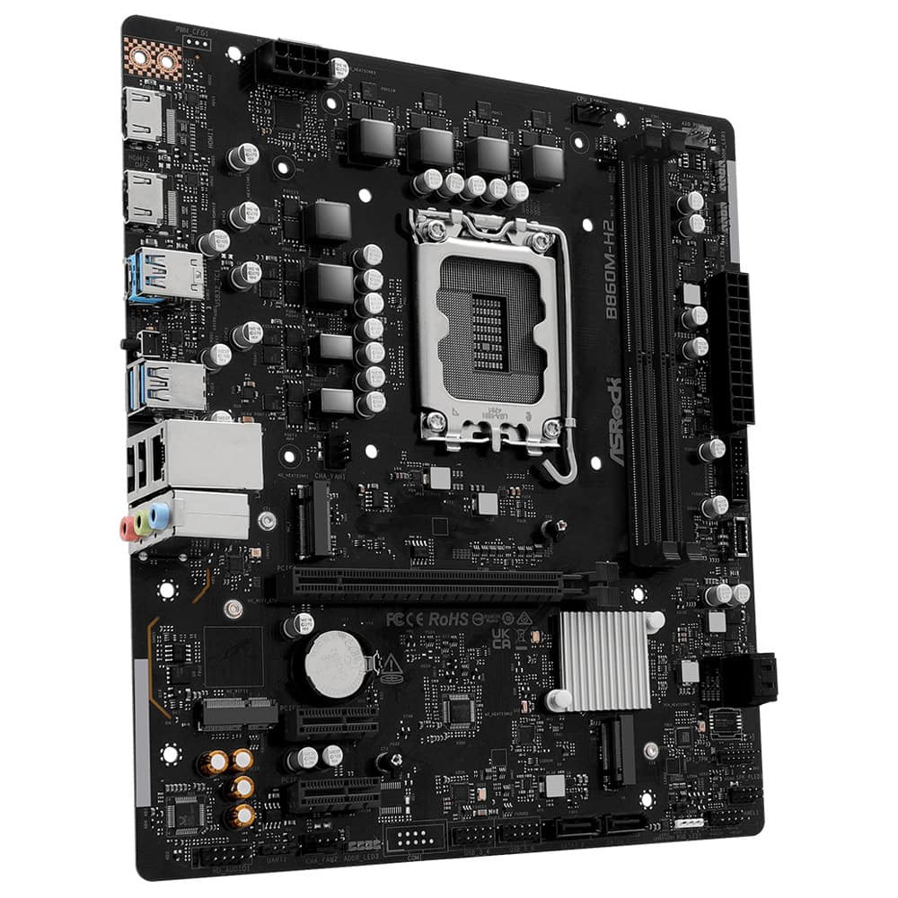 ASRock B860M-H2 90-MXBS00-A0UAYAZ | JAR Computers ASRock B860M-H2 90-MXBS00-A0UAYAZ