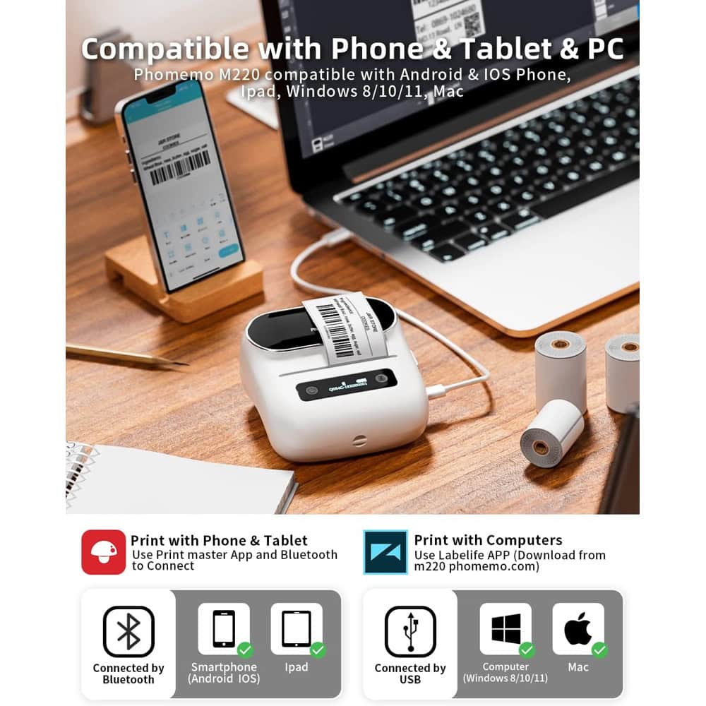 Phomemo M220-WH