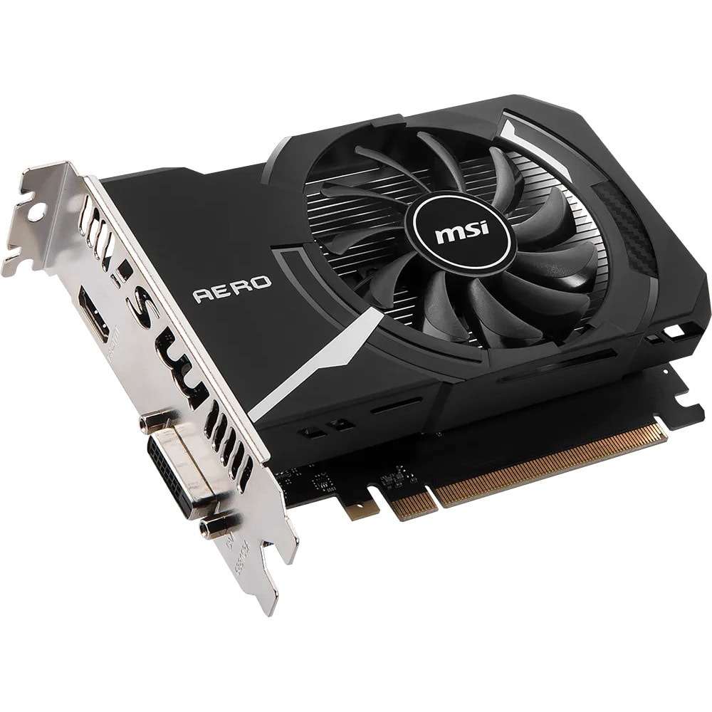 MSI GeForce GT1030 AERO ITX 2GD4 OC | JAR Computers MSI GeForce GT1030 AERO ITX 2GD4 OC