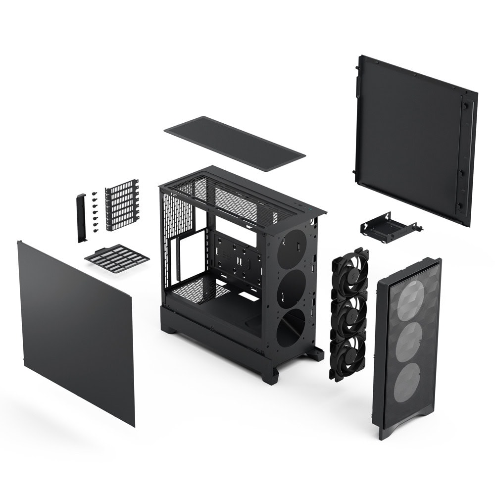 fractal design pop 2 air solid black fd-c-poa2a-01 | JAR Computers fractal design pop 2 air solid black fd-c-poa2a-01