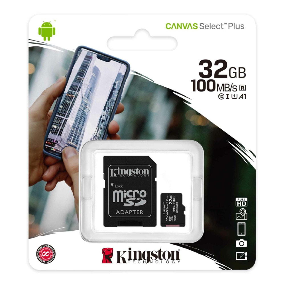 Kingston Canvas Select Plus 32GB SDCS2/32GBSP