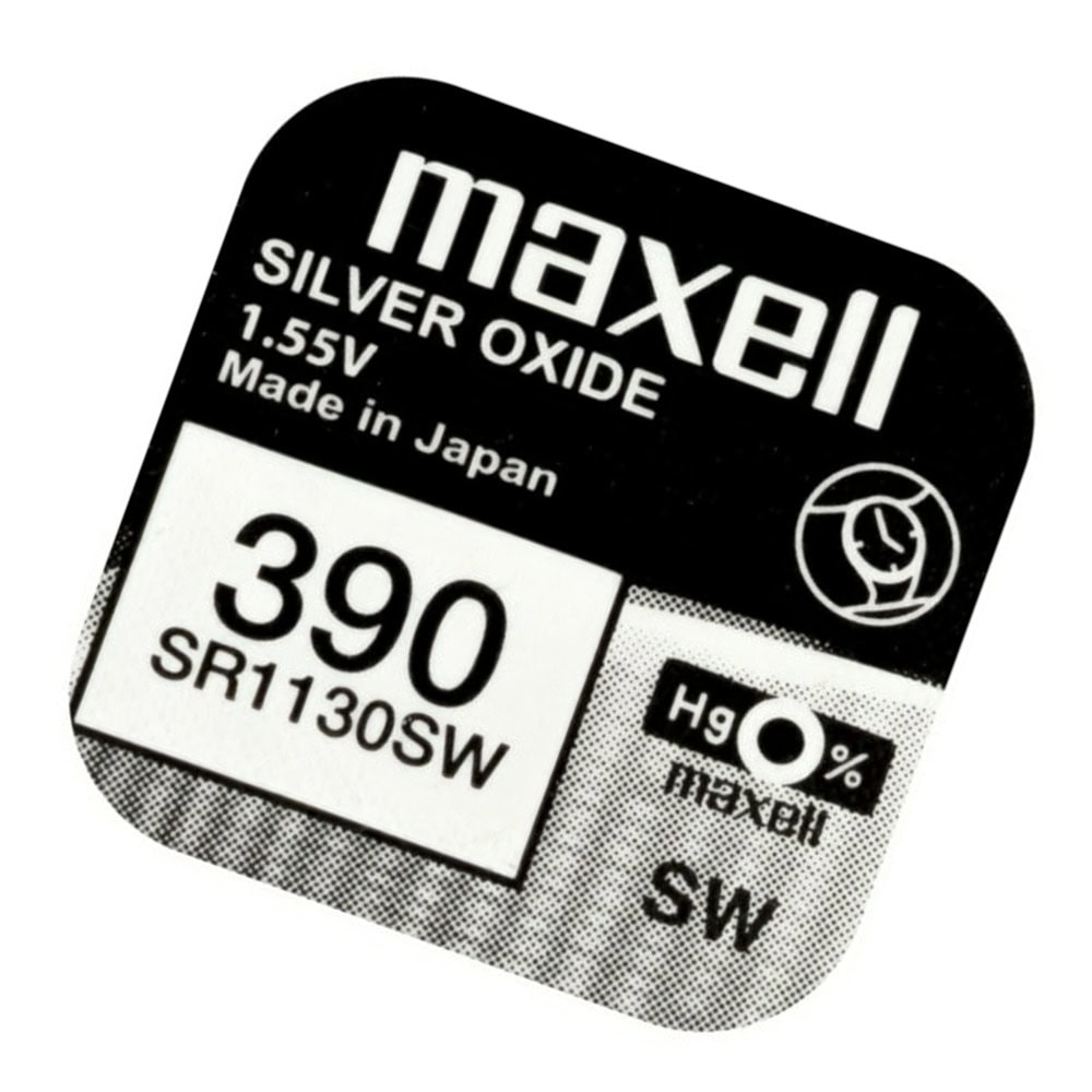 Батерия сребърна Maxell SR, 1.55V, 1 бр. SR1130SW