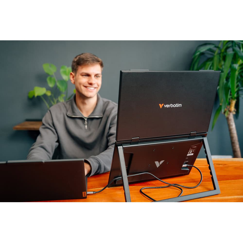 verbatim dual portable monitor 15.6