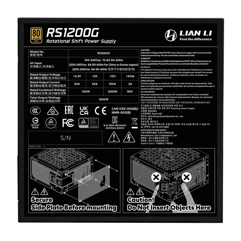lian li rs1200g g9p.rs1200g.bh00.eu