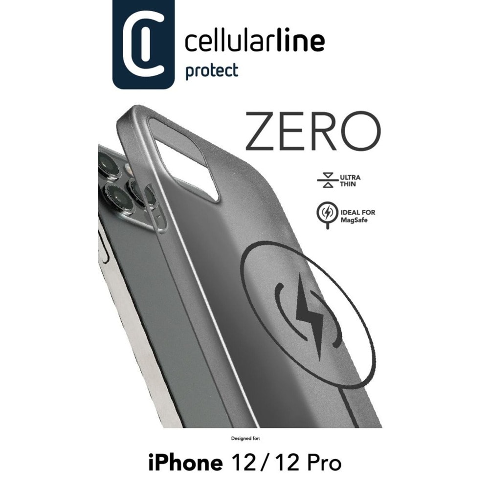 Cellularline Zero Black iPhone 12/12 Pro