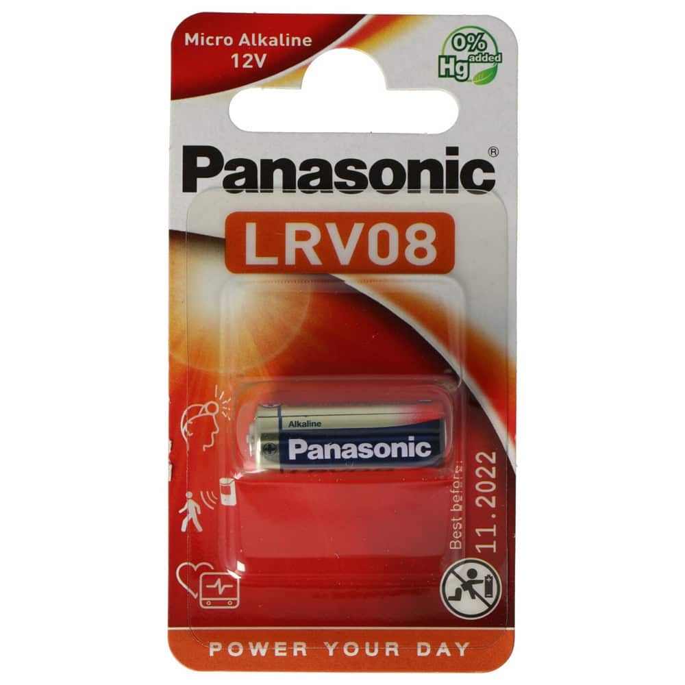 Батерия алкална Panasonic LRV08/1BP | JAR Computers Батерия алкална Panasonic LRV08/1BP