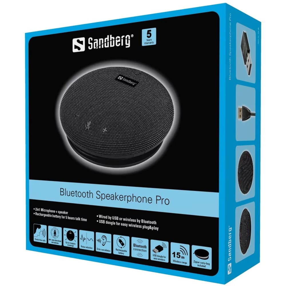Sandberg Bluetooth Speakerphone Pro 126-29